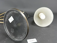 Messing tafellamp met opaline kap - afbeelding 5 van  5