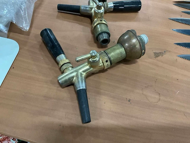 Messing tapkraan (5x) - afbeelding 3 van  6