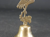 Messing/koper tafelbelletje - afbeelding 2 van  3