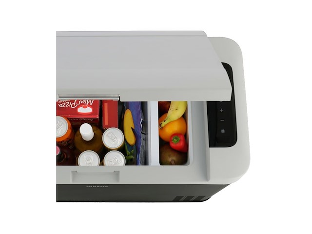 Mestic mcc25 koelbox compressor ac/dc 25l inhoud koelt van 18 c tot +10 c digitaal display met usb aansluiting - afbeelding 3 van  4