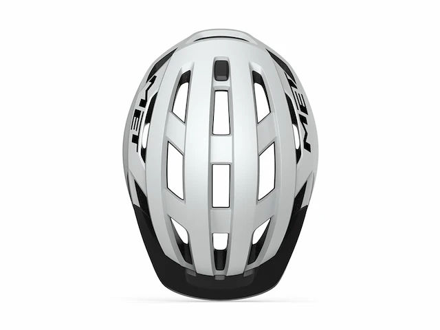 Met allroad fietshelm mannen & vrouwen maat s (52-56cm) wit - afbeelding 2 van  4