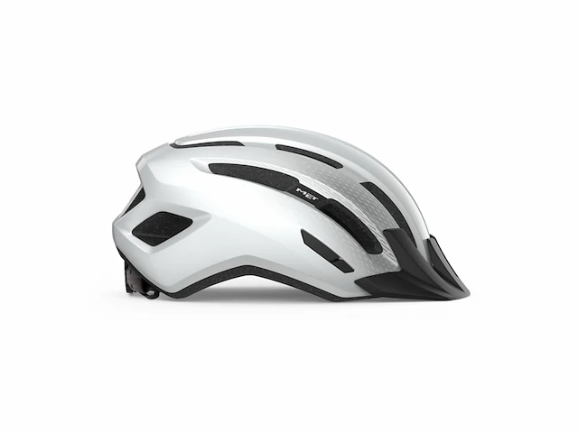 Met downtown mips fietshelm mannen & vrouwen ebike/ trekking maat m/l (5861cm)glossy wit - afbeelding 2 van  4