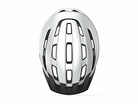 Met downtown mips fietshelm mannen & vrouwen ebike/ trekking maat m/l (5861cm)glossy wit - afbeelding 3 van  4