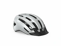 Met downtown mips fietshelm mannen & vrouwen ebike/ trekking maat m/l (5861cm)glossy wit - afbeelding 4 van  4