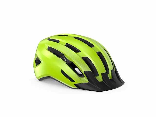 Met downtown mips fietshelm mannen & vrouwen fmaat m/l (5861cm) fluor yellow (geel) - afbeelding 1 van  6