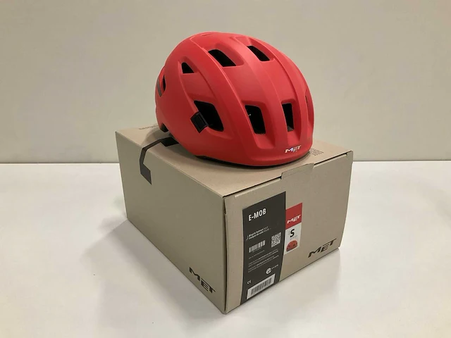 Met e-mob fietshelm adult maat s - afbeelding 1 van  3
