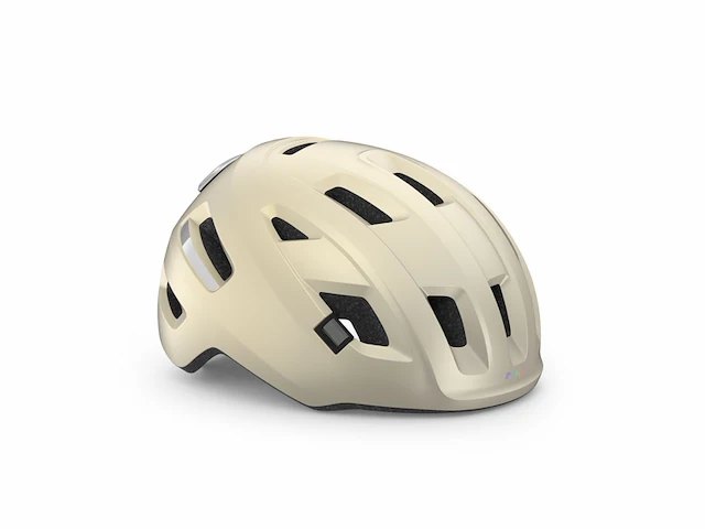 Met e-mob fietshelm maat l 58-61cm nta8776 vanilla ice - afbeelding 1 van  5
