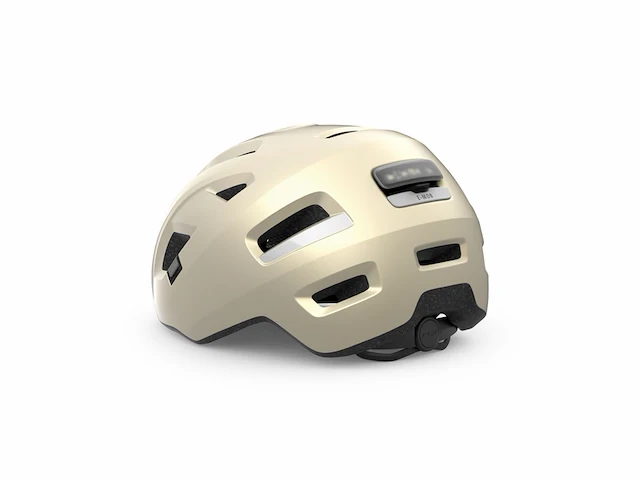 Met e-mob fietshelm maat l 58-61cm nta8776 vanilla ice - afbeelding 2 van  5