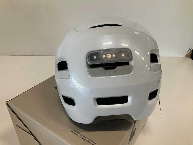 Met e-mob fietshelm maat l - afbeelding 2 van  3