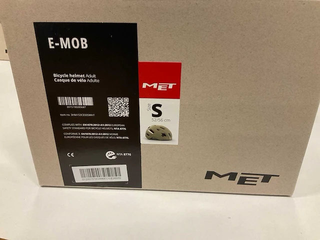 Met e-mob fietshelm maat s - afbeelding 4 van  4