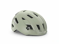 Met e-mob mips fietshelm mannen & vrouwen fietshelm maat m 56-58cm moss gray - afbeelding 1 van  2