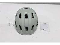 Met e-mob mips fietshelm mannen & vrouwen fietshelm maat m 56-58cm moss gray - afbeelding 2 van  2