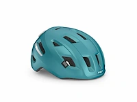 Met emob fietshelm mannen & vrouwen volwassenen maat l (58-61cm) nta8776 teal - afbeelding 1 van  4