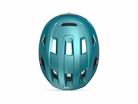 Met emob fietshelm mannen & vrouwen volwassenen maat l (58-61cm) nta8776 teal - afbeelding 4 van  4