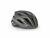 Met idolo fietshelm volwassenen maat m/l (52-59cm) titanium glossy - afbeelding 1 van  3