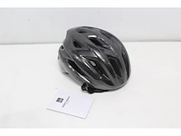 Met idolo fietshelm volwassenen maat m/l (52-59cm) titanium glossy - afbeelding 3 van  3