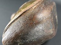 Met koper versierde houten eend - afbeelding 5 van  5