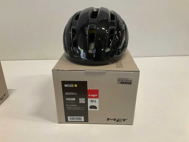 Met miles fietshelm maat m/l - afbeelding 3 van  3
