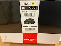 Met rivale fietshelm maat m - afbeelding 3 van  3