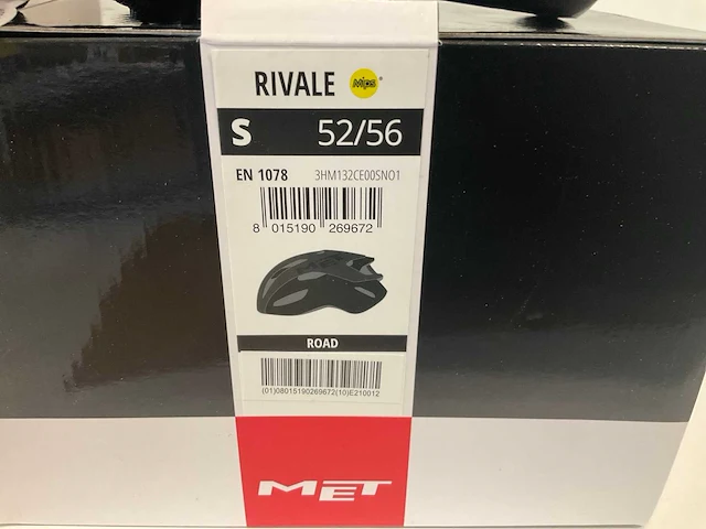 Met rivale fietshelm maat s - afbeelding 2 van  4