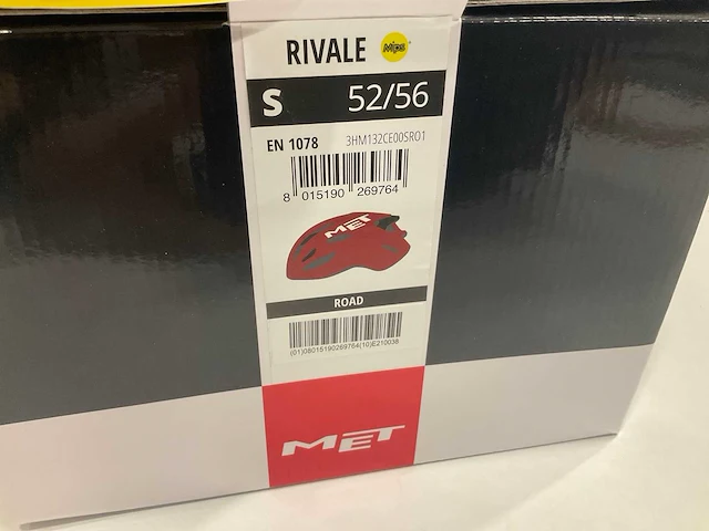 Met rivale fietshelm maat s - afbeelding 3 van  3