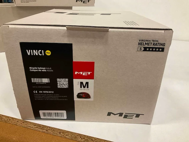 Met vinci fietshelm maat m - afbeelding 4 van  4