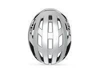 Met vinci mips fietshelm mannen &vrouwen maat s (52-56cm) white silver glossy wit - afbeelding 3 van  3