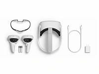Meta oculus quest 2 virtual reality bril 256 gb wit - afbeelding 4 van  5