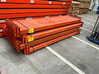 Meta palletstelling ligger 2700x100x40mm (90x) - afbeelding 1 van  5