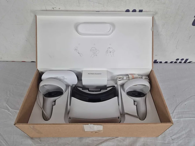 Meta quest 2 128 gb vr headset (white) - afbeelding 3 van  3