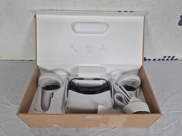 Meta quest 2 128 gb vr headset (white) - afbeelding 3 van  3