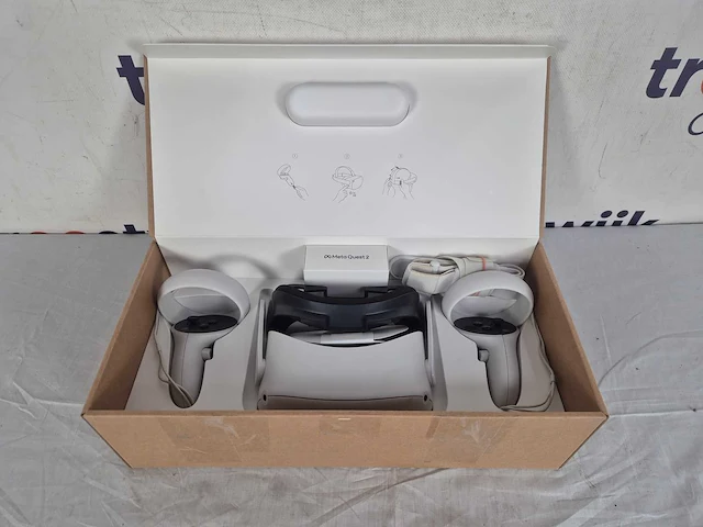 Meta quest 2 128 gb vr headset (white) - afbeelding 3 van  3