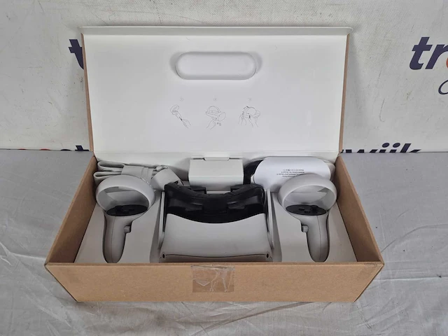 Meta quest 2 128 gb vr headset (white) - afbeelding 3 van  3