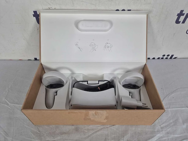Meta quest 2 128 gb vr headset (white) - afbeelding 3 van  3