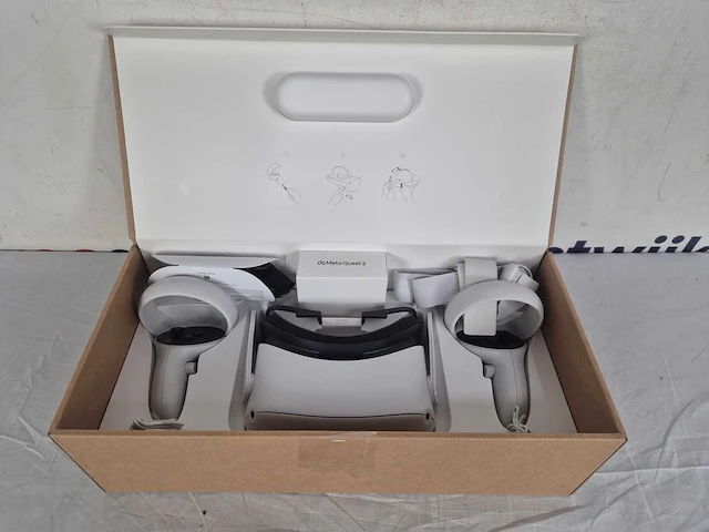 Meta quest 2 128 gb vr headset (white) - afbeelding 3 van  3