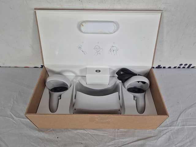 Meta quest 2 128 gb vr headset (white) - afbeelding 3 van  3