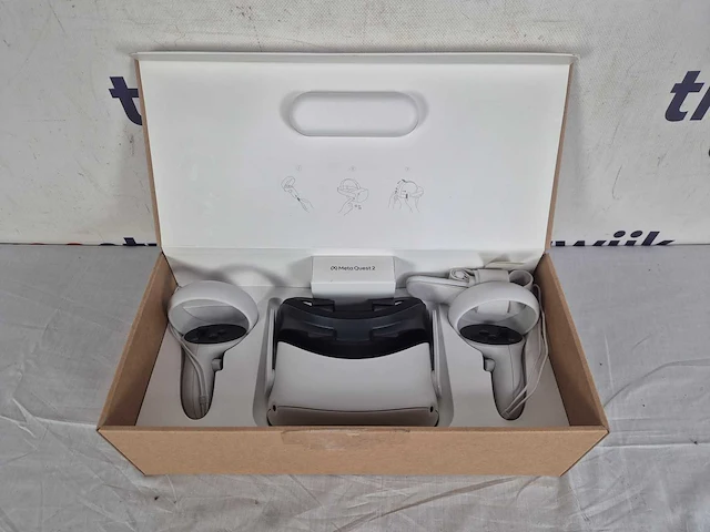 Meta quest 2 128 gb vr headset (white) - afbeelding 3 van  3