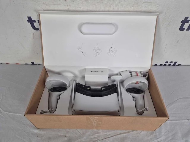 Meta quest 2 128 gb vr headset (white) - afbeelding 3 van  3