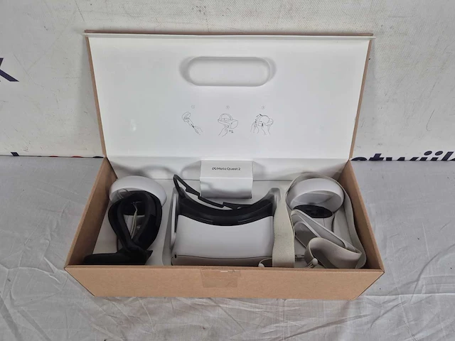 Meta quest 2 128 gb vr headset (white) - afbeelding 3 van  3