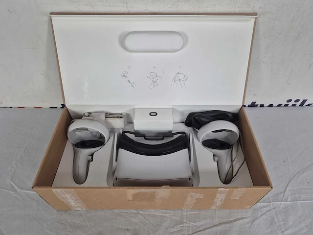 Meta quest 2 128 gb vr headset (white) - afbeelding 3 van  3