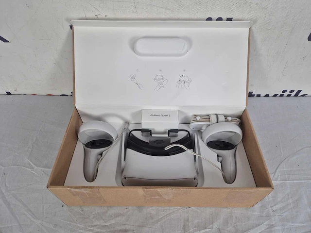 Meta quest 2 128 gb vr headset (white) - afbeelding 3 van  3