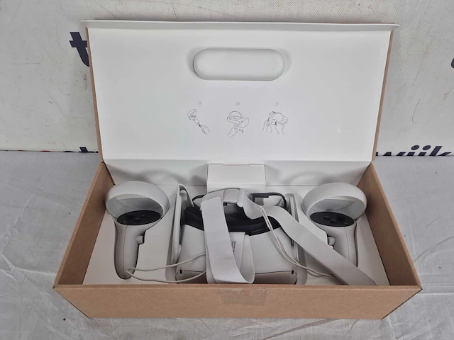 Meta quest 2 128 gb vr headset (white) - afbeelding 3 van  3