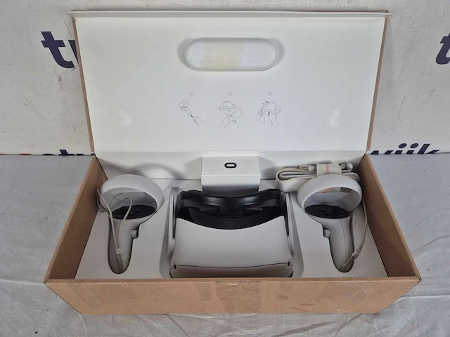 Meta quest 2 128 gb vr headset (white) - afbeelding 3 van  3