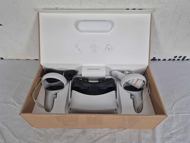 Meta quest 2 128 gb vr headset (white) - afbeelding 3 van  3