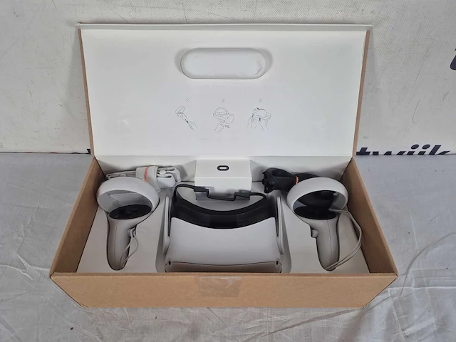 Meta quest 2 128 gb vr headset (white) - afbeelding 3 van  3