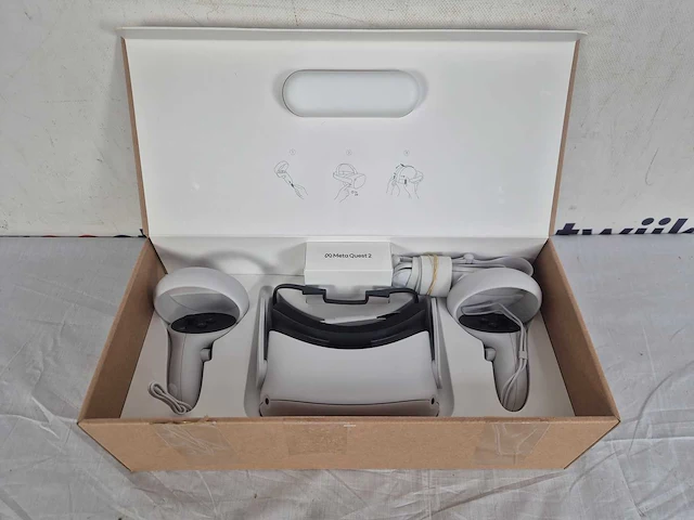 Meta quest 2 128 gb vr headset (white) - afbeelding 3 van  3
