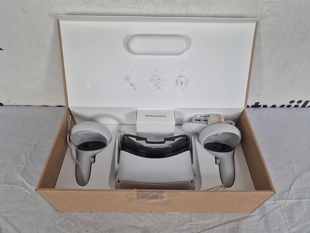 Meta quest 2 128 gb vr headset (white) - afbeelding 3 van  3