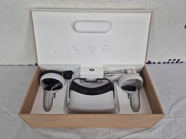 Meta quest 2 128 gb vr headset (white) - afbeelding 3 van  3