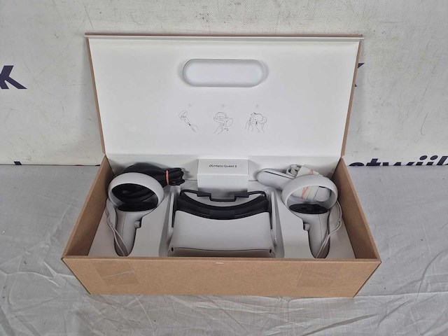 Meta quest 2 128 gb vr headset (white) - afbeelding 3 van  3