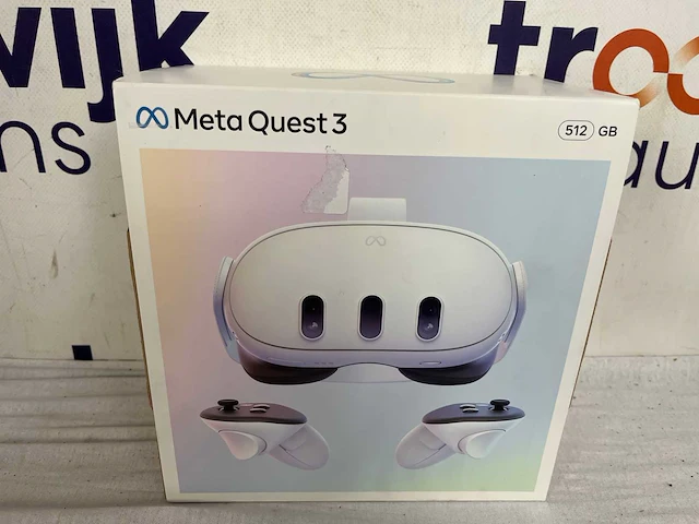 Meta quest 3 - vr headset - 512gb - afbeelding 2 van  2